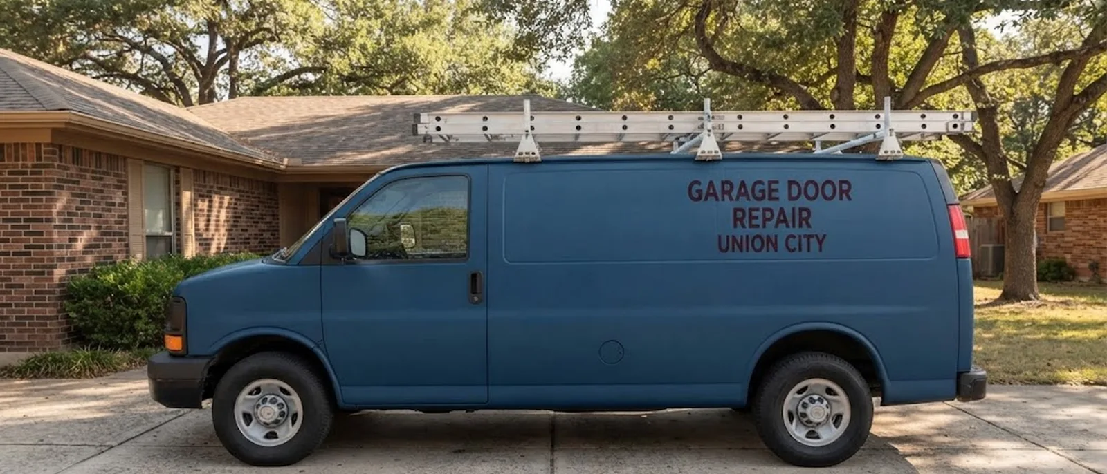 Garage Door Repair Union City service vehicle in Union City, TN